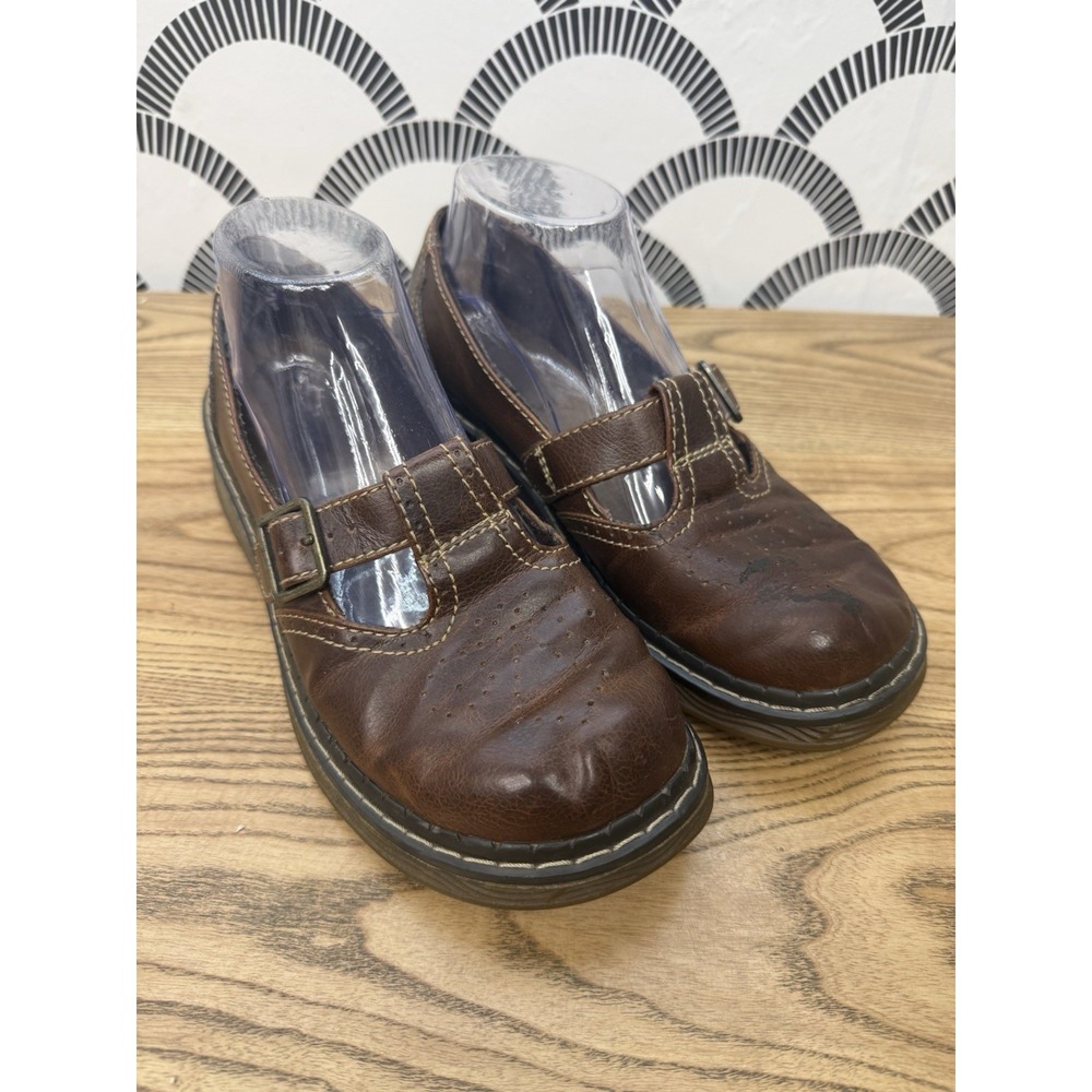 Airwalk Mary Jane Shoes Womens Size 7.5 Brown Chunky 90s Y2K
